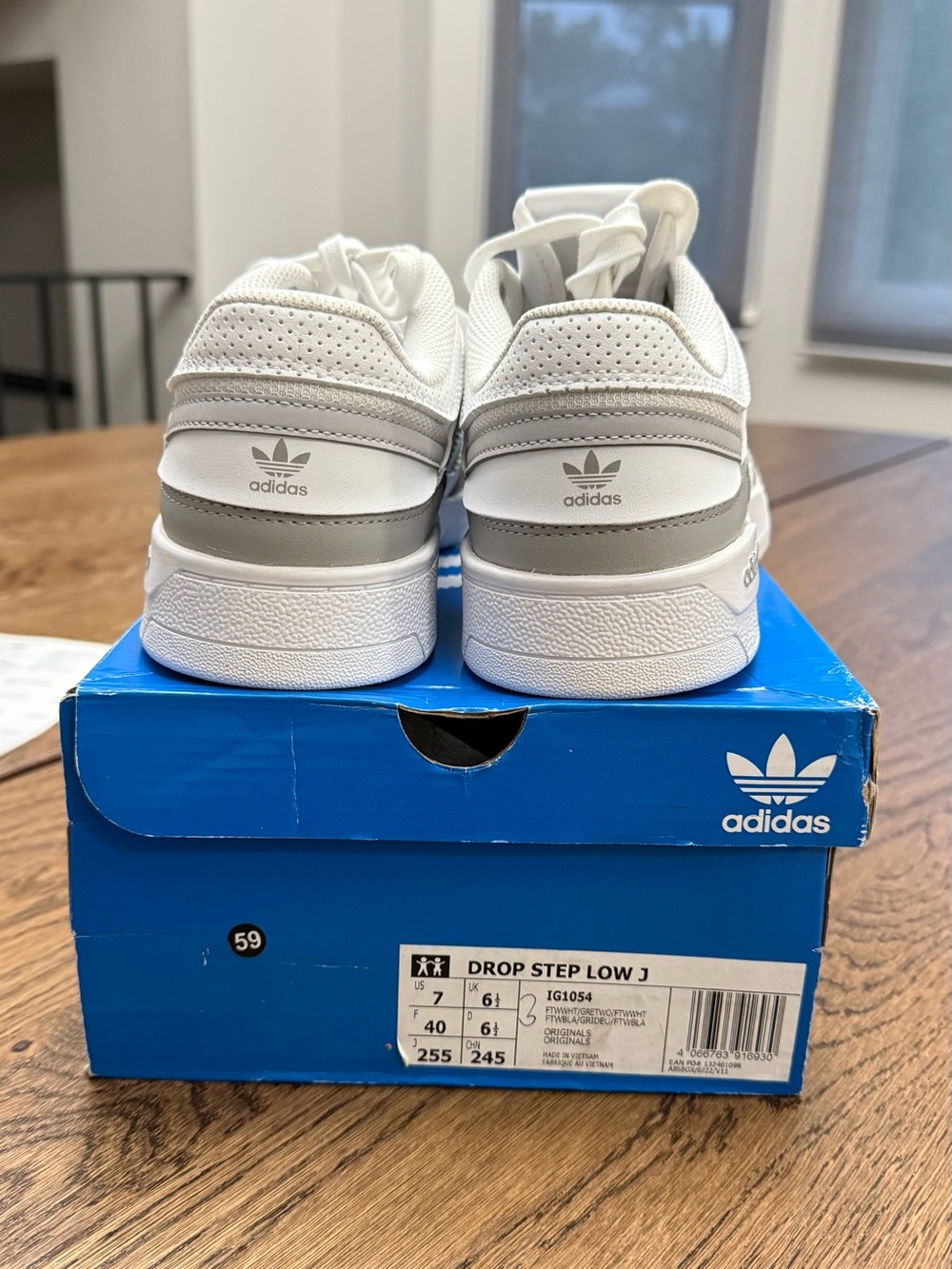 Adidas Drop Step Low J --Size W7/Y6 - Picture 8 of 9